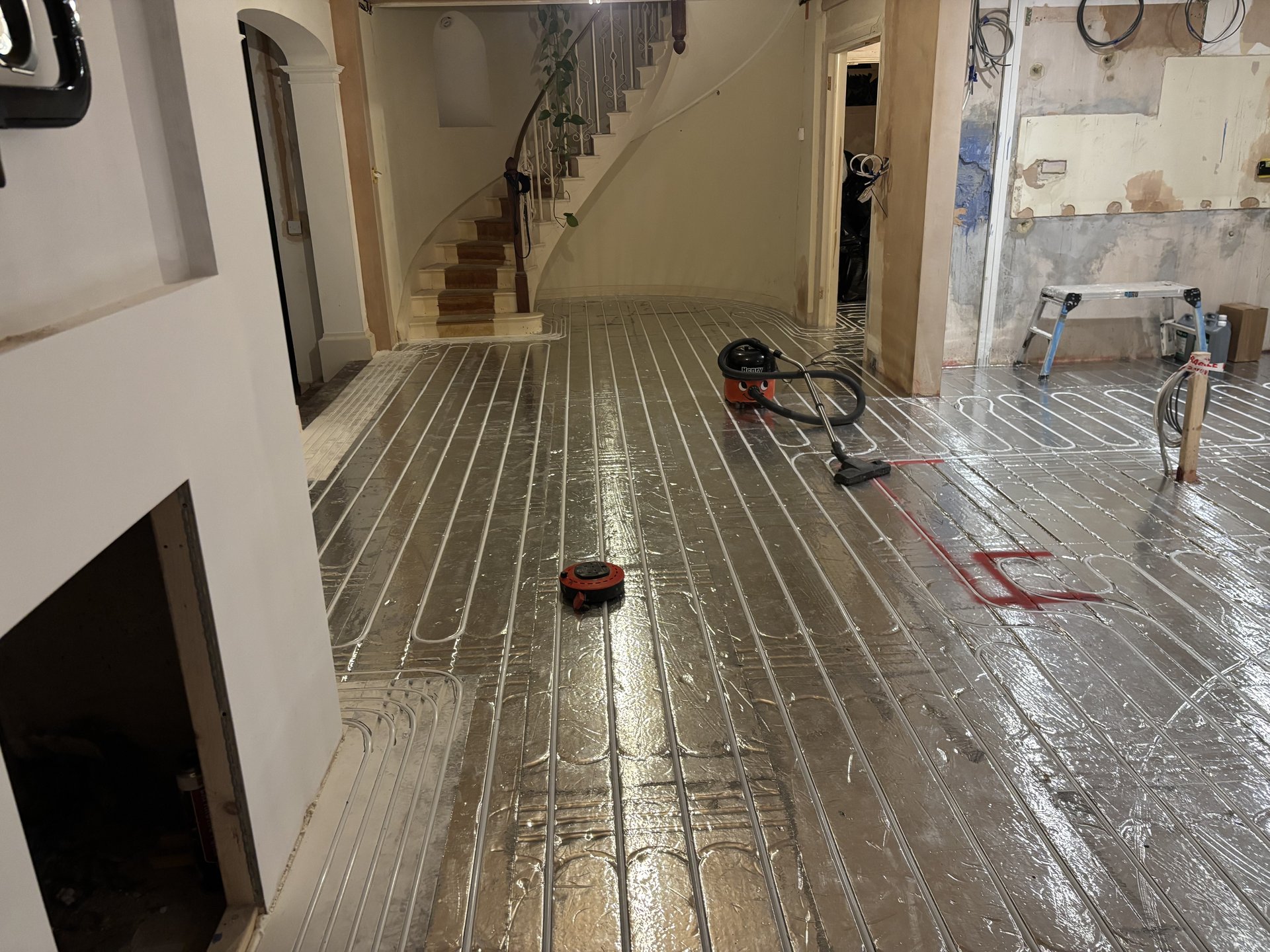 Retrofit Underfloor Heating